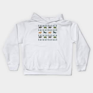 Way Out West (Highland) Kids Hoodie